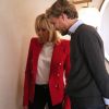 Brigitte Macron - Visite de l'exposition Brut et Précieux, à la Compagnie des Philanthropes à Paris, le jeudi 13 septembre 2018. Ici : Brigitte Macron, Nicolas Schuybroek