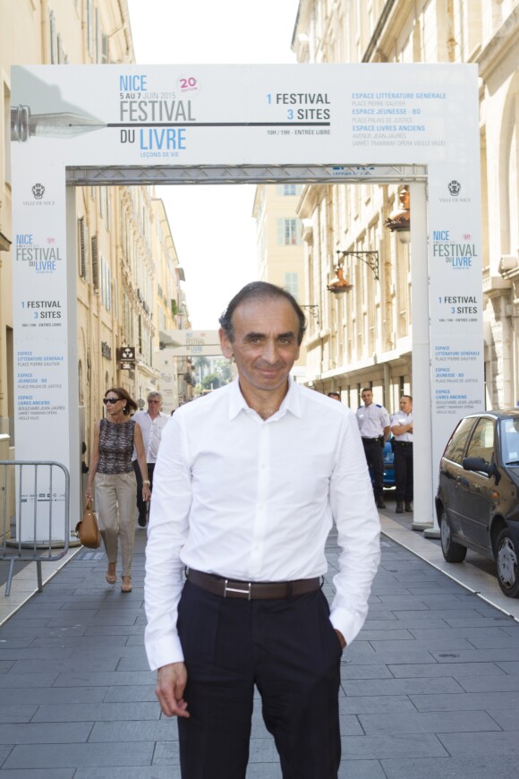 Eric Zemmour - Inauguration du Festival du Livre de Nice, le 5 juin 2015.