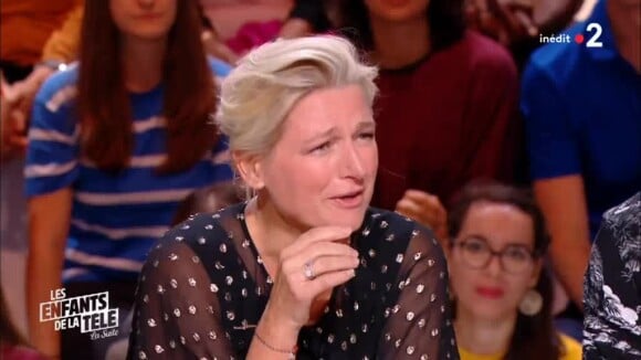Laurent Ruquier révèle le gros mensonge d'Anne-Elisabeth Lemoine à Marc-Olivier Fogiel sur le plateau des "Enfants de la télé" le 16 septembre 2018 sur France 2.