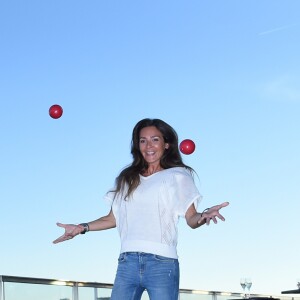 Exclusif - Emmanuelle Boidron - 1er Trophée Shangri-La de pétanque by Boboules à l'hôtel Shangri-La à Paris, le 17 septembre 2018. © Giancarlo Gorassini/Bestimage