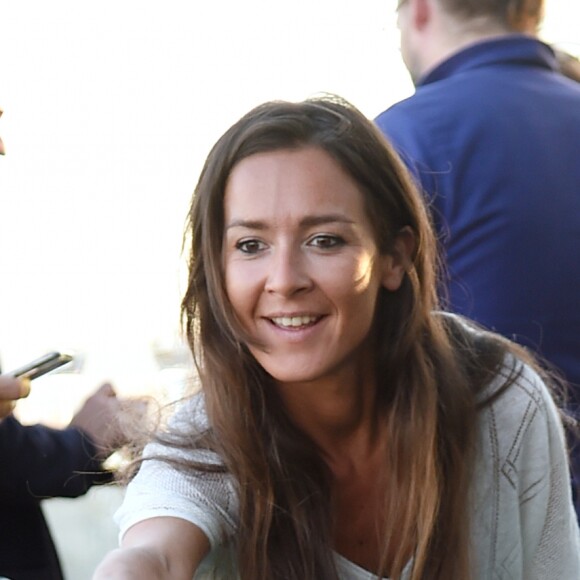 Exclusif - Emmanuelle Boidron - 1er Trophée Shangri-La de pétanque by Boboules à l'hôtel Shangri-La à Paris, le 17 septembre 2018. © Giancarlo Gorassini/Bestimage