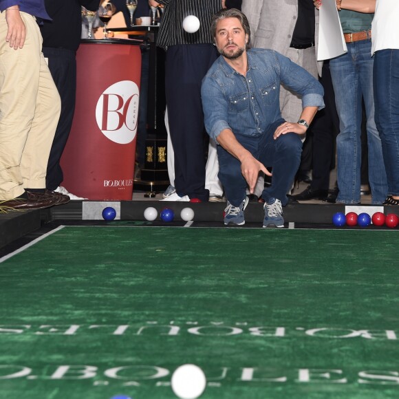 Exclusif - Anthony Dupray - 1er Trophée Shangri-La de pétanque by Boboules à l'hôtel Shangri-La à Paris, le 17 septembre 2018. © Giancarlo Gorassini/Bestimage