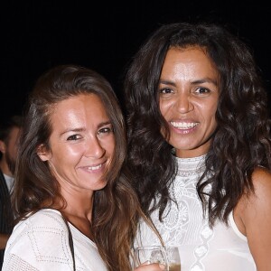 Exclusif - Emmanuelle Boidron et Laurence Roustandjee - 1er Trophée Shangri-La de pétanque by Boboules à l'hôtel Shangri-La à Paris, le 17 septembre 2018. © Giancarlo Gorassini/Bestimage