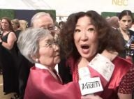 Emmy 2018 : L'adorable maman de Sandra Oh lui vole la vedette