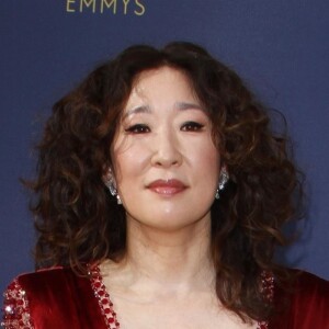Sandra Oh aux 70e Primetime Emmy Awards au théâtre Microsoft à Los Angeles, le 17 septembre 2018
