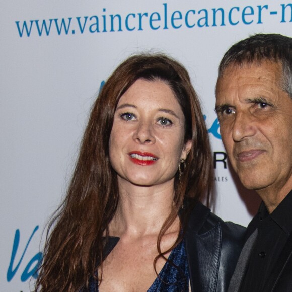 Julien Clerc et sa femme Hélène Grémillon lors de la soirée de Gala "Vaincre Le Cancer" organisée au profit de la lutte contre les Cancers dans les salons du Cercle de l'Union Interalliée à Paris, France, le 11 septembre 2018. © Pierre Perusseau/Bestimage