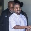 Exclusif - Kanye West reçoit de la visite dans ses studios à Calabasas, le 25 aout 2018.