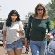 Kylie Jenner et son père Caitlyn Jenner, née William Bruce Jenner, à la sortie du Counrty Martin à Malibu, le 3 juin 2016.