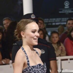 Lily-Rose Depp - Les célébrités arrivent à la première du film 'A Faithful Man' lors du 66ème festival du film de San Sebastian en Espagne le 22 septembre 2018.