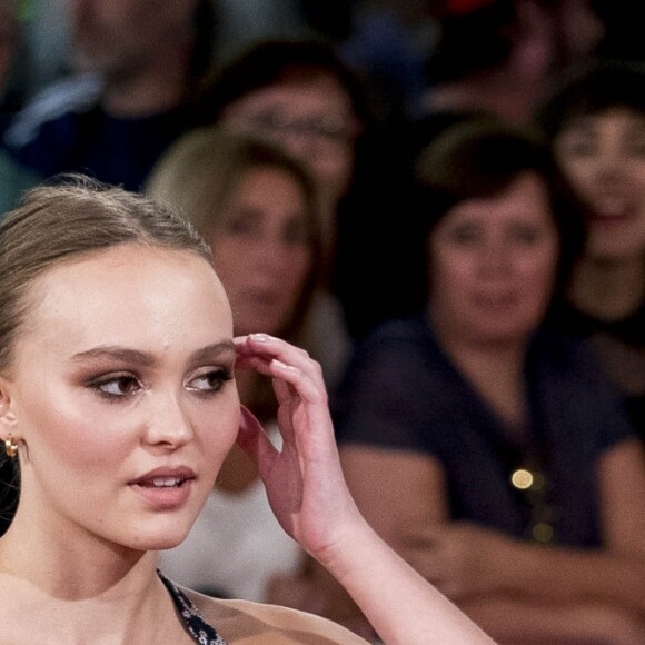 Lily-Rose Depp - Les célébrités arrivent à la première du film 'A Faithful Man' lors du 66ème festival du film de San Sebastian en Espagne le 22 septembre 2018.