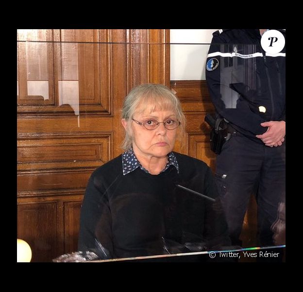Muriel Robin est Jacqueline Sauvage sur le tournage du téléfilm réalisé par Yves Rénier. (mai 2018)