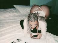 Kim Kardashian : Fesses à l'air en string, la bombe assure sa promo !
