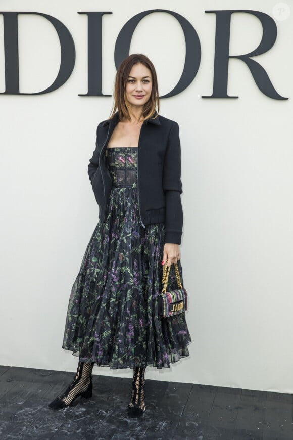 Olga Kurylenko - Défilé de mode "Christian Dior" prêt-à-porter printemps-été 2019 à Paris. Le 24 septembre 2018 © Olivier Borde / Bestimage