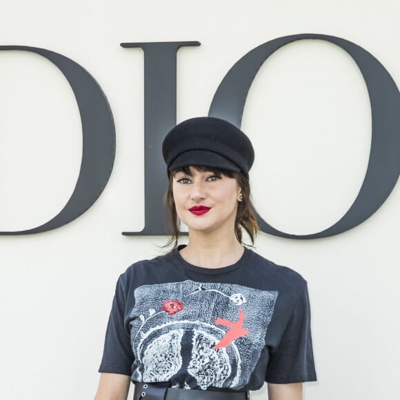 Shailene Woodley - Défilé de mode "Christian Dior" prêt-à-porter printemps-été 2019 à Paris. Le 24 septembre 2018 © Olivier Borde / Bestimage