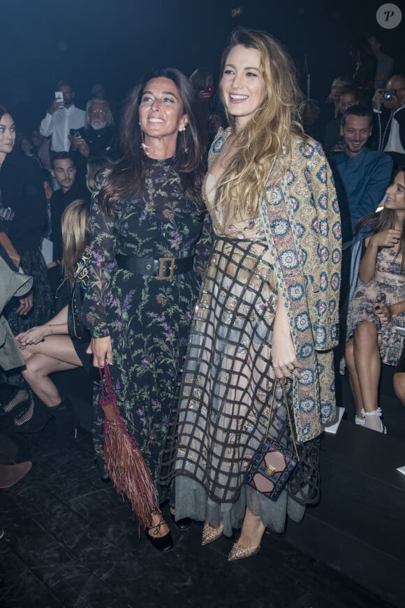 Elisabetta Beccari et Blake Lively - Défilé de mode "Christian Dior" prêt-à-porter printemps-été 2019 à Paris. Le 24 septembre 2018 © Olivier Borde / Bestimage