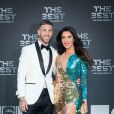 Sergio Ramos et sa femme Pilar Rubio à la cérémonie des Best Fifa Awards 2018 au Royal Festival Hall à Londres, le 25 septembre 2018. © Cyril Moreau/Bestimage