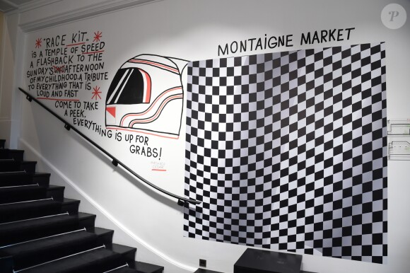 Exclusif - Vernissage de l'exposition "Race Kit" par le photographe Mathieu César au concept store Montaigne Market à Paris, France, le 25 septembre 2018. © Giancarlo Gorassini/Bestimage
