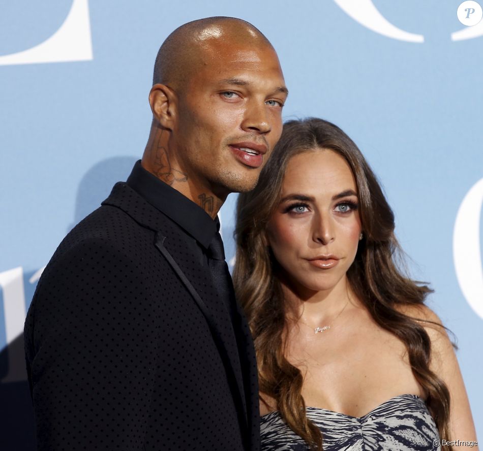 Jeremy Meeks et sa compagne Chloe Green lors de la 2ème édition du