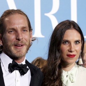 Andrea Casiraghi et sa femme Tatiana Santo Domingo lors de la 2ème édition du "Monte-Carlo Gala for the Global Ocean" à Opéra de Monte-Carlo à Monaco, le 26 septembre 2018. © Jean-François Ottonello/Nice Matin/Bestimage