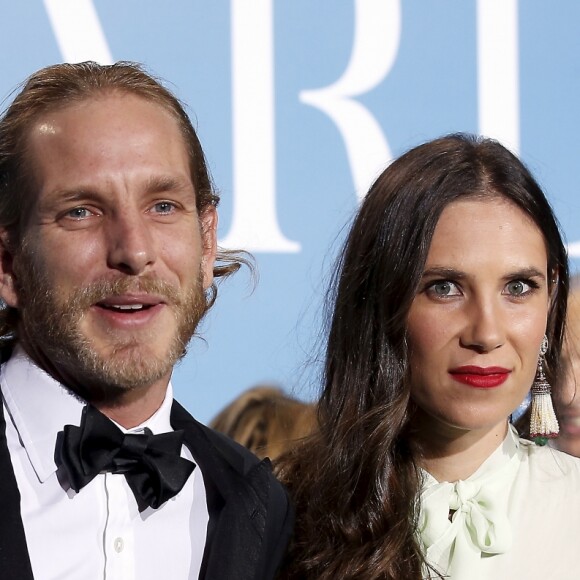 Andrea Casiraghi et sa femme Tatiana Santo Domingo lors de la 2ème édition du "Monte-Carlo Gala for the Global Ocean" à Opéra de Monte-Carlo à Monaco, le 26 septembre 2018. © Jean-François Ottonello/Nice Matin/Bestimage