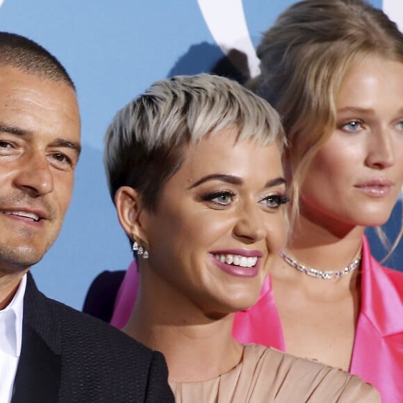 Orlando Bloom et sa compagne Katy Perry lors de la 2ème édition du "Monte-Carlo Gala for the Global Ocean" à Opéra de Monte-Carlo à Monaco, le 26 septembre 2018. © Jean-François Ottonello/Nice Matin/Bestimage