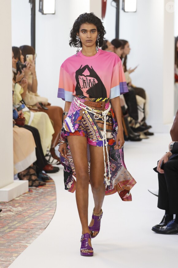 Défilé Chloé collection prêt-à-porter printemps-été 2019" à la Maison de la Radio lors de la Fashion Week de Paris, le 27 septembre 2018.