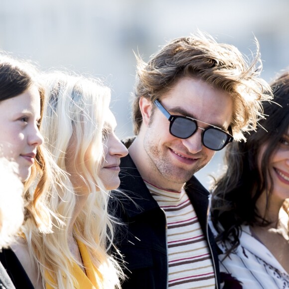 Mia Goth, Agata Buzek, Robert Pattinson, Juliette Binoche - Photocall du film "High Life" lors du 66ème Festival International du Film de San Sebastian. Le 27 septembre 2018