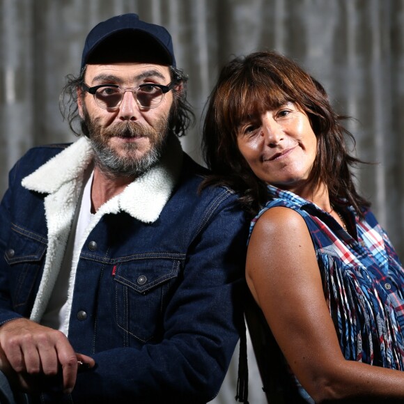 Philippe Rebbot et Romane Bohringer - Avant-première du film "L'amour flou" à Lille le 18 septembre 2018.
