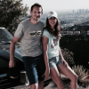 Renaud Lavillenie et Anaïs Poumarat, ici en voyage à Los Angeles au printemps 2016, vont se marier ! Le perchiste a fait sa demande en mariage à l'occasion du 28e anniversaire de sa compagne fin février 2017. Photo Instagram Anaïs Poumarat.