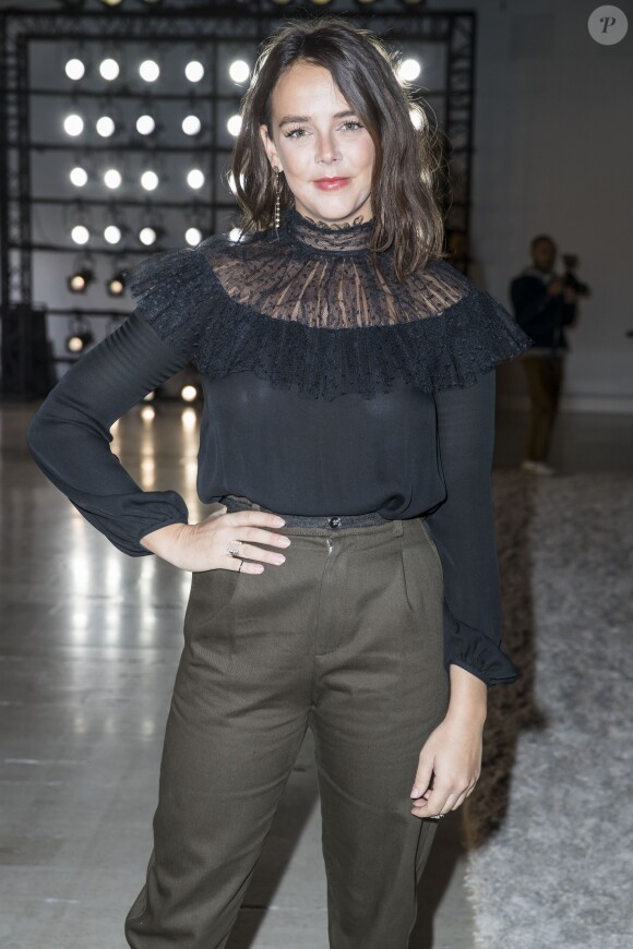 Pauline Ducruet au défilé Giambattista Valli PAP femme printemps / été 2019 au Palais des Congrès à Paris le 1er octobre 2018. © Olivier Borde / Bestimage