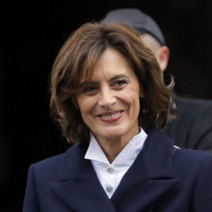 Inès de la Fressange - Arrivées des people au défilé Chanel Collection Prêt-à-Porter Printemps/Eté 2019 lors de la Fashion Week au Grand Palais à Paris le 2 octobre 2018. © Veeren-CVS/Bestimage  Arrivals of people at the Chanel Collection Ready-to-Wear Spring / Summer 2019 show during Fashion Week at the Grand Palais in Paris on October 2, 2018.02/10/2018 - Paris