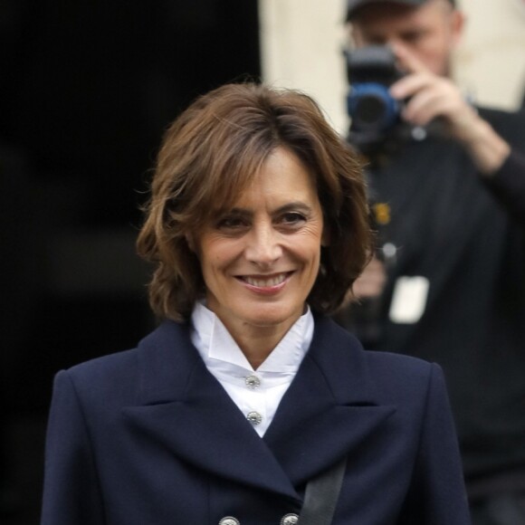 Inès de la Fressange - Arrivées des people au défilé Chanel Collection Prêt-à-Porter Printemps/Eté 2019 lors de la Fashion Week au Grand Palais à Paris le 2 octobre 2018. © Veeren-CVS/Bestimage  Arrivals of people at the Chanel Collection Ready-to-Wear Spring / Summer 2019 show during Fashion Week at the Grand Palais in Paris on October 2, 2018.02/10/2018 - Paris