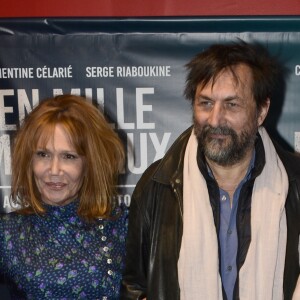 Clémentine Célarié, Serge Riaboukine - Avant-première du film "En Mille Morceaux" à Paris le 1er octobre 2018.