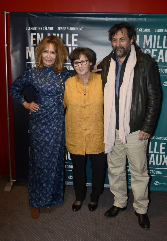 Clémentine Célarié, Véronique Mériadec, Serge Riaboukine - Avant-première du film "En Mille Morceaux" à Paris le 1er octobre 2018.
