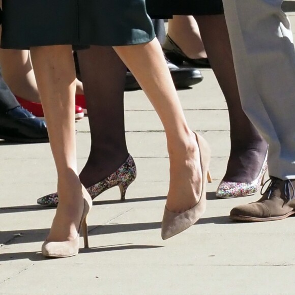 Le prince Harry, duc de Sussex, et Meghan Markle, duchesse de Sussex, inaugurent l'université technologique à Bognor Regis. C'est leur première visite dans le comté de Sussex depuis leur mariage. Le 3 octobre 2018.