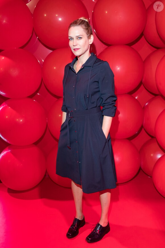 Exclusif - Marie-Josée Croze - Soirée Shiseido pour le lancement de leur nouvelle ligne de maquillage à Paris le 28 septembre 2018. © Cyril Moreau/Bestimage