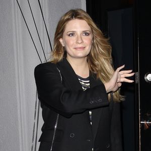 Mischa Barton à la sortie du restaurant "Craig's" à Los Angeles, le 3 octobre 2018.