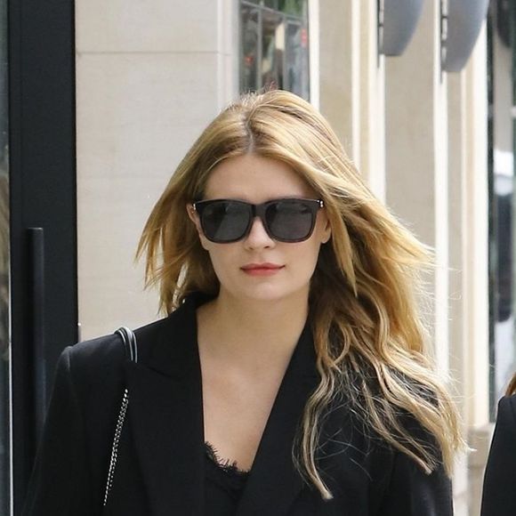 Exclusif - Mischa Barton fait du shopping chez "Sandro" à Beverly Hills. Los Angeles, le 3 octobre 2018.