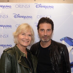 Exclusif - Catherine Ceylac et Richard Orlinski - Premier anniversaire de la collaboration entre le sculpteur Richard Orlinski et Disneyland Paris, au Disney Store, à Paris, le 4 octobre 2018. © Rachid Bellak/Bestimage