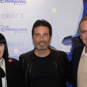 Exclusif - Chantal Thomass, Richard Orlinski et Yves Lecoq - Premier anniversaire de la collaboration entre le sculpteur Richard Orlinski et Disneyland Paris, au Disney Store, à Paris, le 4 octobre 2018. © Rachid Bellak/Bestimage