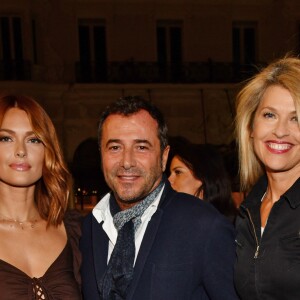 Exclusif - Caroline Receveur est avec Bernard Montiel et Lynda Lacoste, les présentateurs de la soirée à J - 1 de la 1ère édition à Monaco des "Influencer Awards Monaco" avec comme ambassadrice et présidente du jury, P. Ducruet, le 6 octobre 2018. © Bruno Bebert / PRM / Bestimage / Crystal