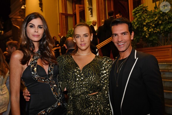 Exclusif - Christina Pitanguy, Pauline Ducruet et Rapha Mendonca à J - 1 de la 1ère édition à Monaco des "Influencer Awards Monaco" avec comme ambassadrice et présidente du jury, P. Ducruet, le 6 octobre 2018. © Bruno Bebert / PRM / Bestimage / Crystal