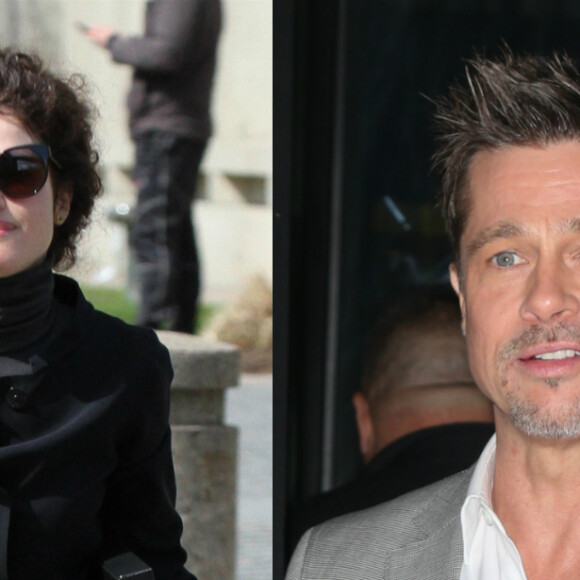 Neri Oxman et Brad Pitt.