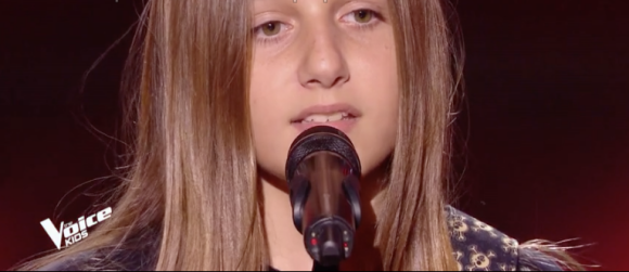 Tristan dans "The Voice Kids 5" sur TF1, le 31 octobre 2018.
