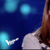 Alexandra dans "The Voice Kids 5" sur TF1, le 31 octobre 2018.