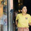 Exclusif - Selena Gomez va prendre le petit-déjeuner à Beverly Hills, Los Angeles le 21 septembre 2018.