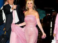 Katy Perry : Craquante en rose pour mener le combat...