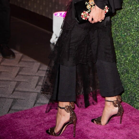Olivia Palermo assiste au 25e gala annuel FFANY Shoes on Sale à la Ziegfeld Ballroom à New York, le 11 octobre 2018.