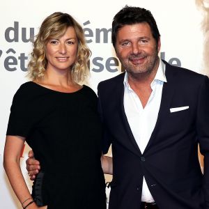 Philippe Lellouche et sa compagne Vanessa Boisjean au photocall de la cérémonie d'ouverture de la 10ème édition du Festival Lumière à Lyon, France, le 13 octobre 2018. © Dominique Jacovides/Bestimage