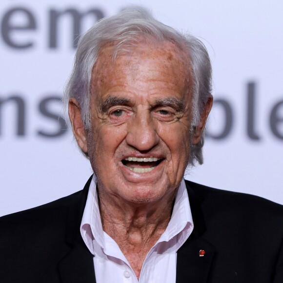 Jean-Paul Belmondo au photocall de la cérémonie d'ouverture de la 10ème édition du Festival Lumière à Lyon, France, le 13 octobre 2018. © Dominique Jacovides/Bestimage